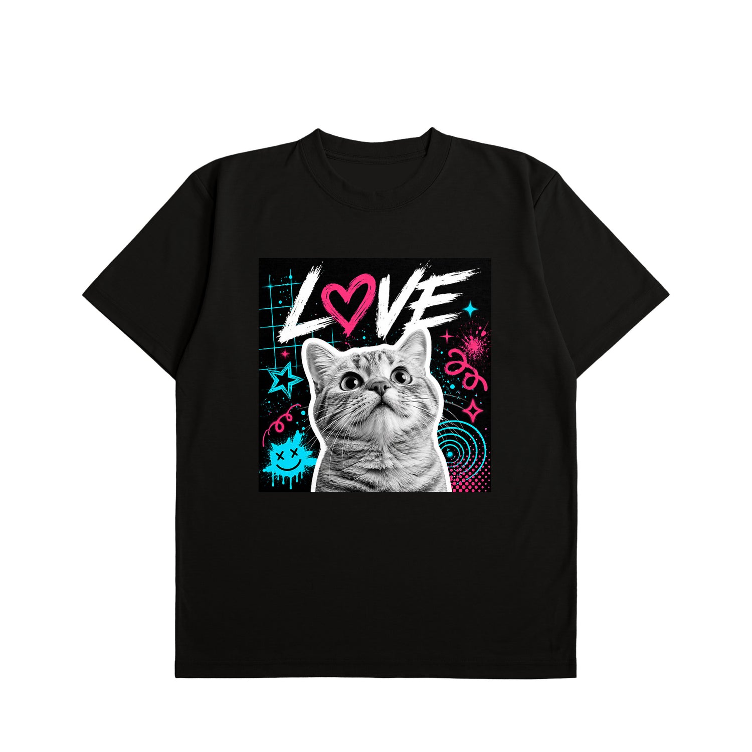 ねこT black image